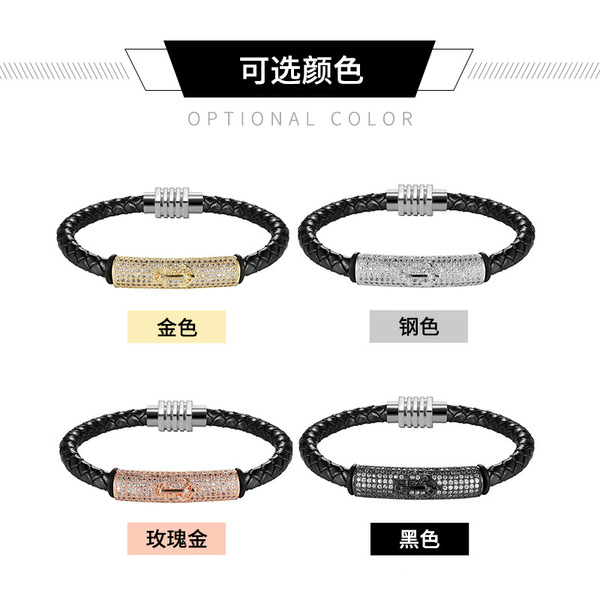 woven bracelet stainless steel