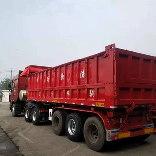 新挂车 后翻自卸车轻型半挂车 集装箱式半挂车以旧换新