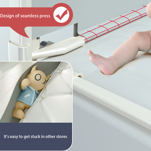 Bed Rail Infant Anti-Fall Guardrail Large Bed Side Fence Baby Toddler Anti-Drop Bed Barrier Safety Guard