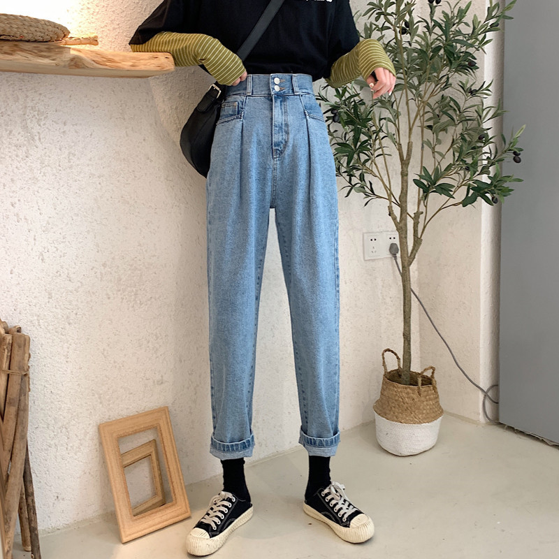 Pantalon léger femme en Denim fil - Ref 3430035 Image 4