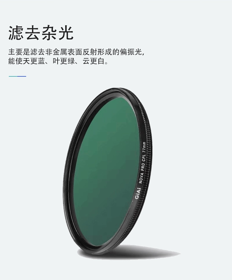 Производитель УФ-зеркал с закаленным покрытием, прямые продажи, прозрачный фильтр для зеркальной камеры, поляризатор CPL, снижение света