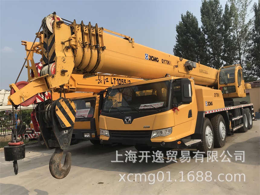 二手70吨徐工吊车，QY70K-1 QY70K XCMG 起重机出售