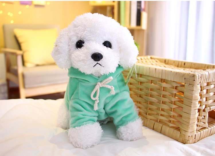 Sudadera White Dog Green