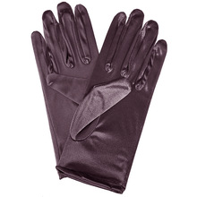 55g Weight Gloves Classification Satin Fabric Type 1 Pair Quantity Solid Color Pattern Women'S Gender Simple Style Style Women's Simple Style Solid Color Satin Gloves 1 Pair 17