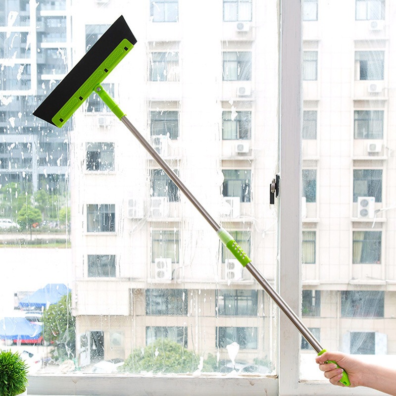 Neutral Dry and Wet Floor Wiper Sweeping Glass Brush Dual-purpose Sweeping Double-layer Bathroom Wiper Wiper Reinforced
