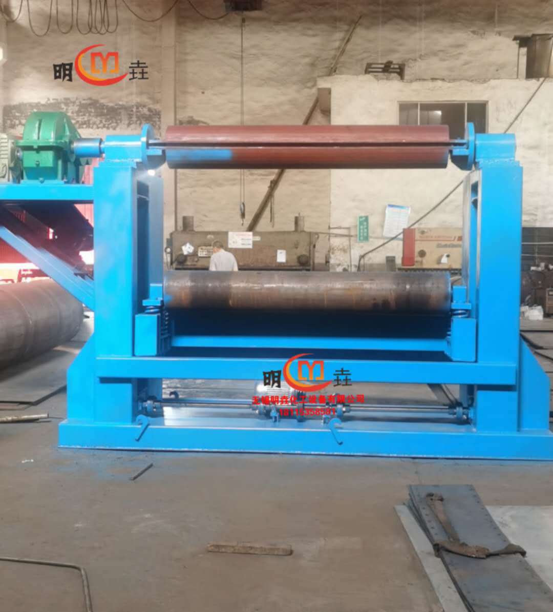 现货供应螺旋板卷板机半自动螺旋板卷板机 超宽2米螺旋板卷板机