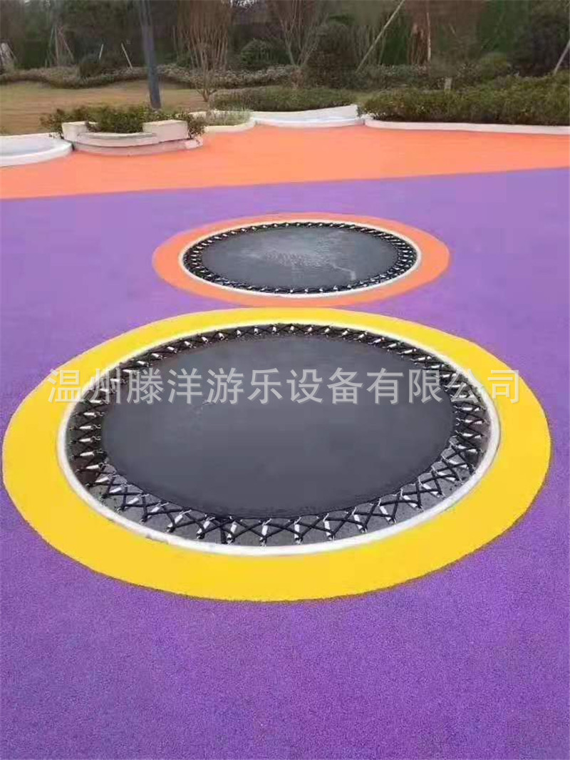 Outdoor Non-standard Combination Adult Ground Trampoline Buried Trampoline Indoor Kidsren's Paradise Small Trampoline Direct Sale