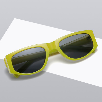 欧美新款猫眼太阳镜 个性百搭网红同款墨镜ins跨境潮流太阳眼镜女