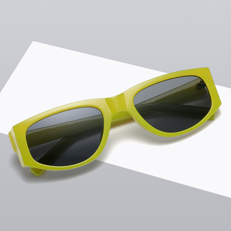 欧美新款猫眼太阳镜 个性百搭网红同款墨镜ins跨境潮流太阳眼镜女