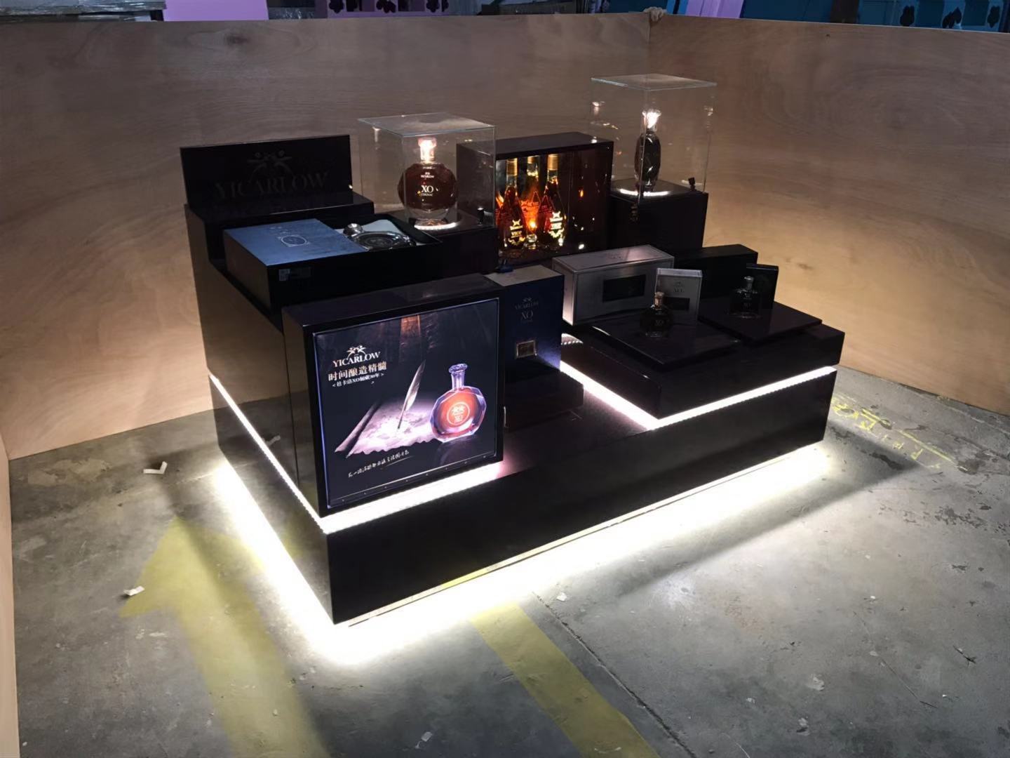 来样定做精精拆装旋转式烤漆柜台颜色客户自定设计与安装一体服务