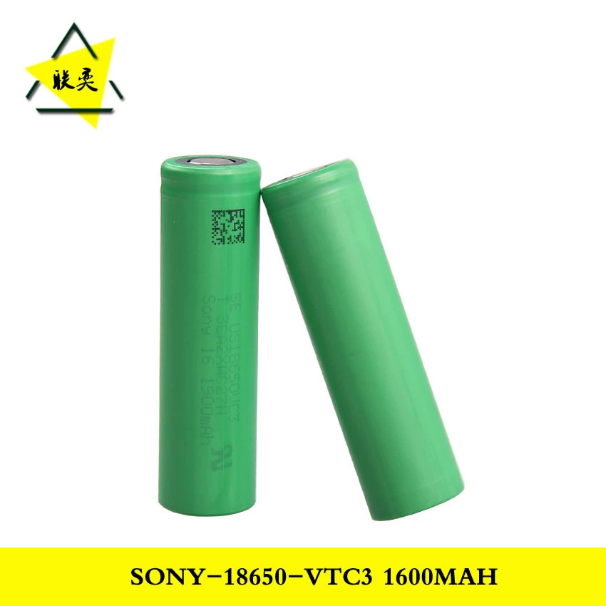 Батарея литиевая Sony/US18650VTC3 1600mAh, аккумулятор мощного света светодиод, аварийный свет
