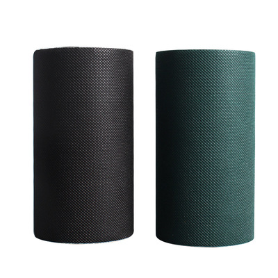 九环高粘人造草坪接缝胶带绿色仿真草皮铺设拼接黑色布基地毯胶带