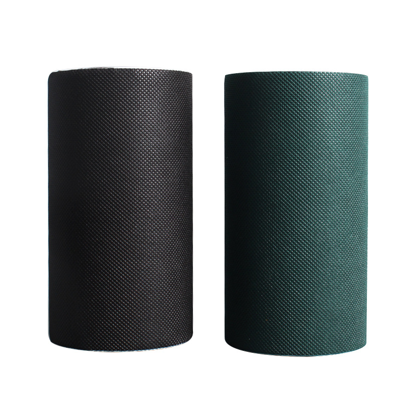 九环高粘人造草坪接缝胶带绿色仿真草皮铺设拼接黑色布基地毯胶带