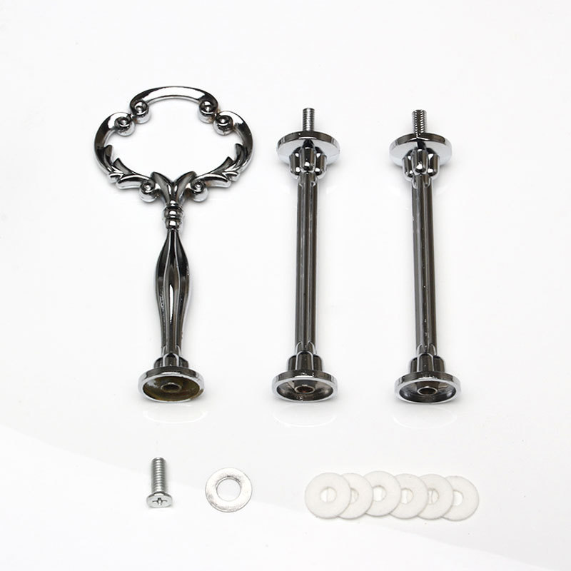 1银色大花头蛋糕架配件7.2元