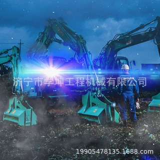 挖机割草机 打草机 草坪清理机 河坡杂草清理设备