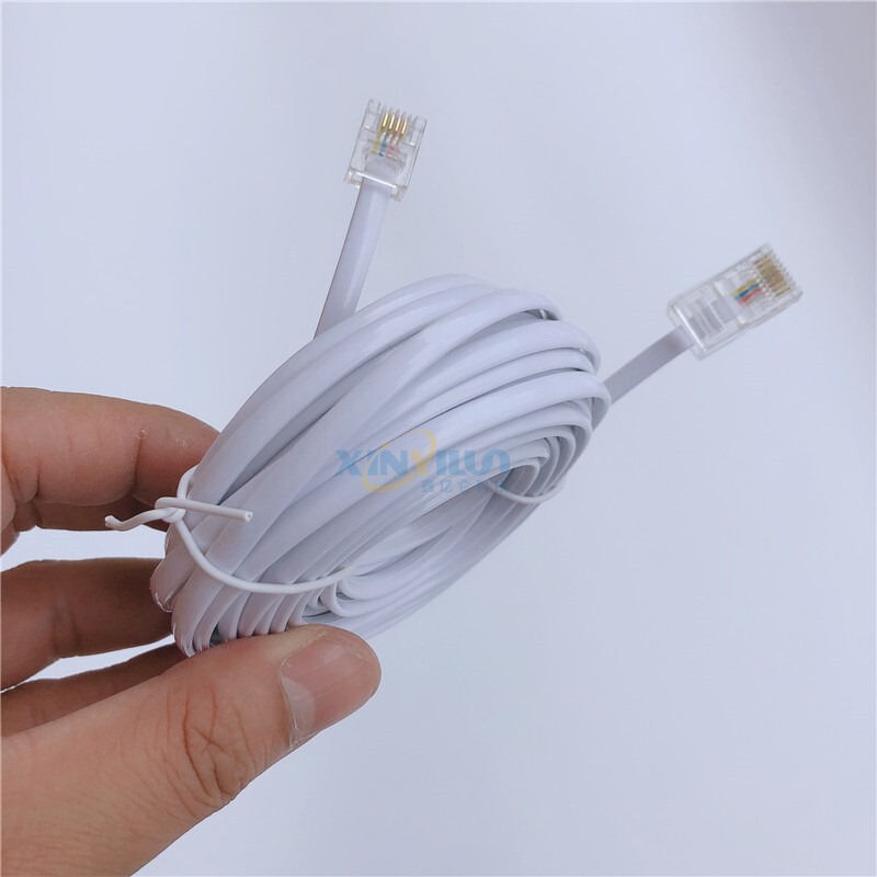 RJ45 to RJ11 telephone line 8P4C + 6P4C network to telephone network to American 3 meters about 10 feet RJ45 to RJ11 telephone line 8P4C + 6P4C network to telephone network to American 3 meters about 10 feet