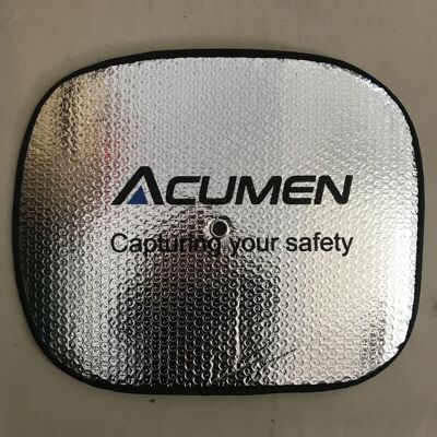 批發汽車遮陽擋 PE氣泡小圓弧遮陽板 定制防曬隔熱彩色側擋太陽擋