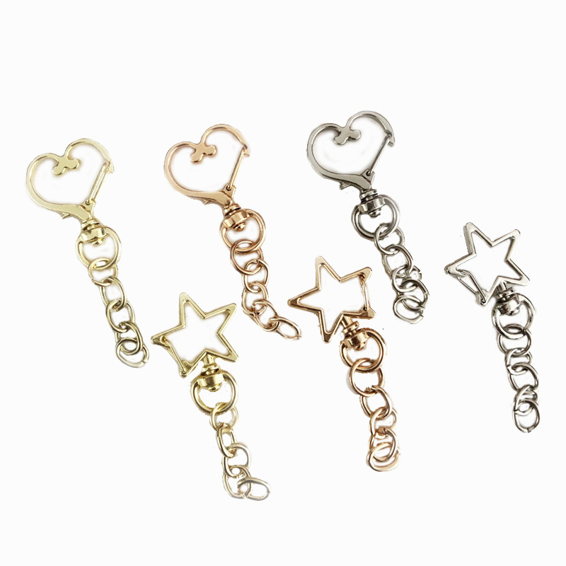 源工厂现货 小额  4节 O链 连接链 KC金 浅金 白镍