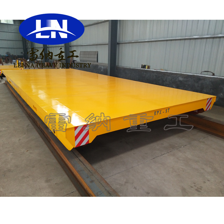 蓄电池车间电动轨道搬运台车转运车重型电动运输平板车有轨地平车