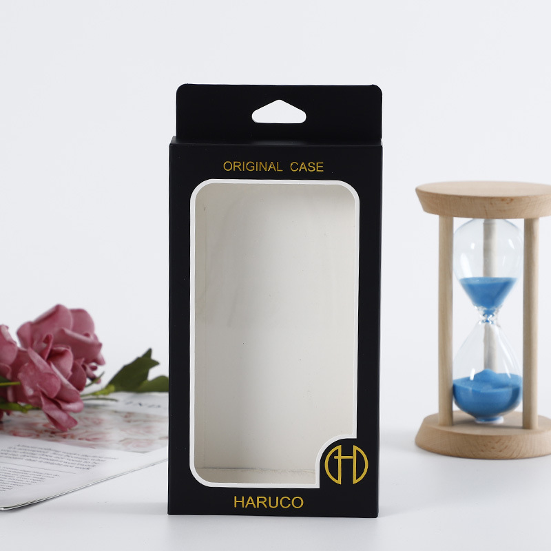 开窗白卡折叠耳机包装纸盒定做电动牙刷电子包装盒口红包装盒定制