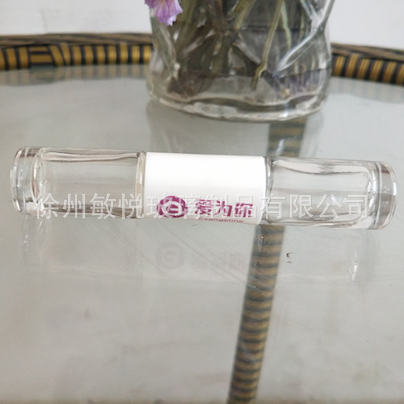 精白料现货双头指甲油空瓶 两头指甲油瓶 指甲油 杜帮毛刷