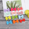 Small hair accessory for early age, children's hairgrip with bow, suitable for import, 5cm