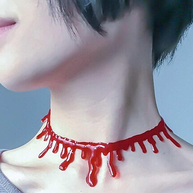 Halloween Gothic Exaggerated Blood Stains Rubber Party Decorative Props display picture 4