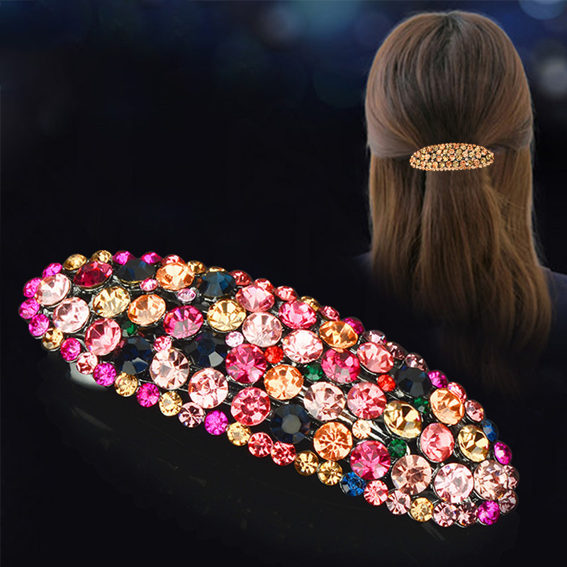 Korean fashion new crystal hairpin headd...