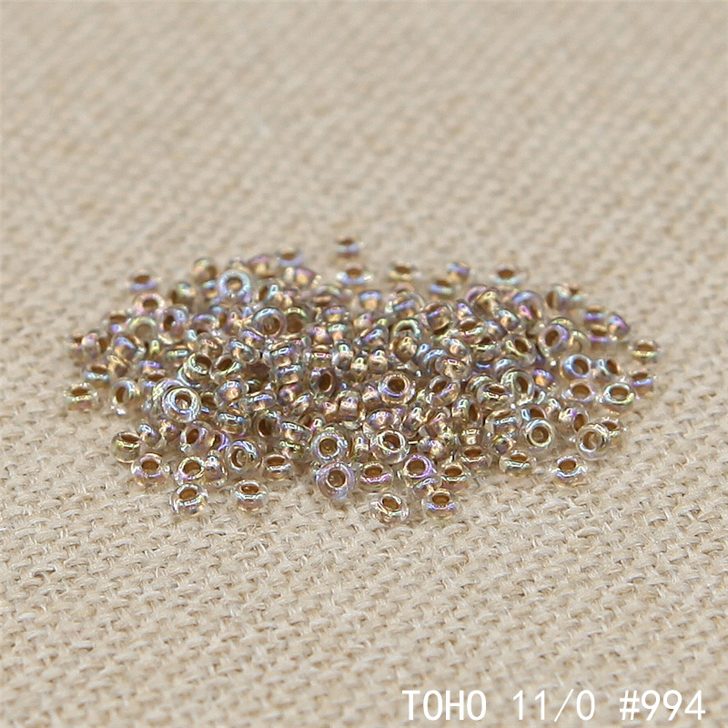 日本进口玻璃米珠TOHO东宝11/0甜甜圈系列散珠手工DIY饰品配件10g详情图8