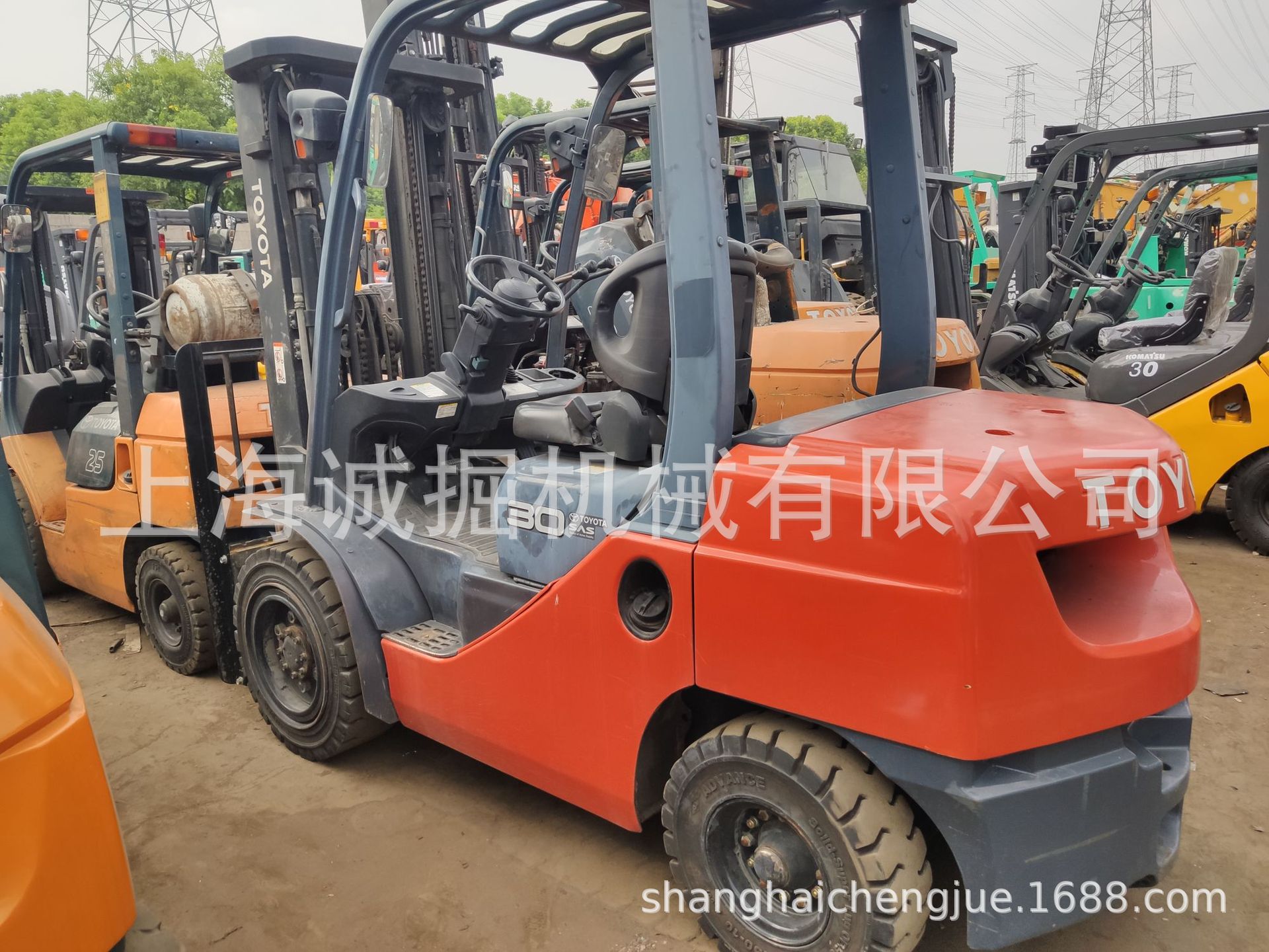 二手丰田电动叉车1.5吨2吨3吨5柴油叉车丰田 叉车集装箱叉车