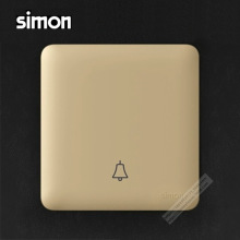 Simon/西蒙 i6系列 门铃开关(香槟金)766301-46