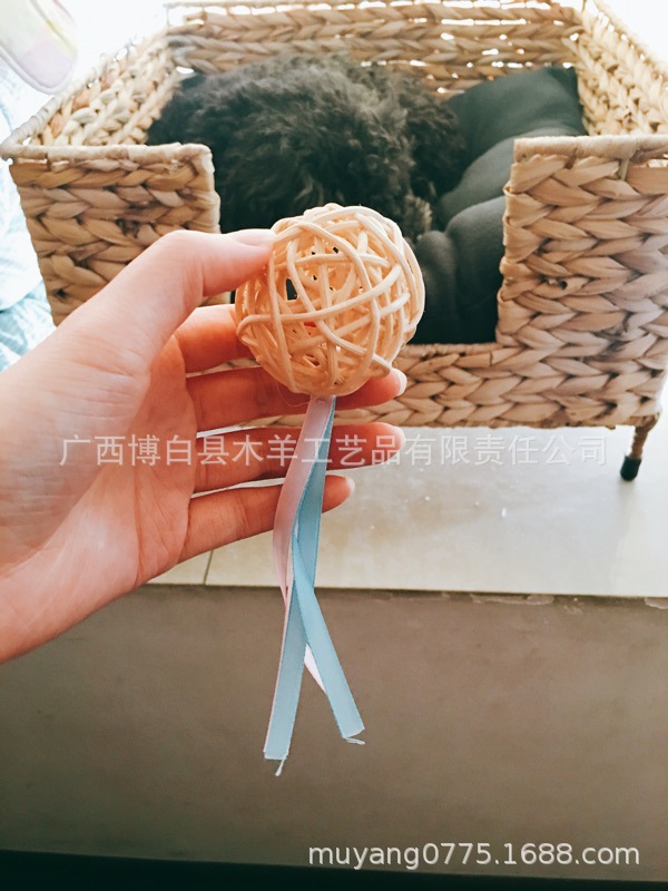 Cuatro Estaciones gato cama gato sofá bebé mascota nido Mat invierno gato escalada estante extraíble y lavable hoja de plátano ratán gato nido