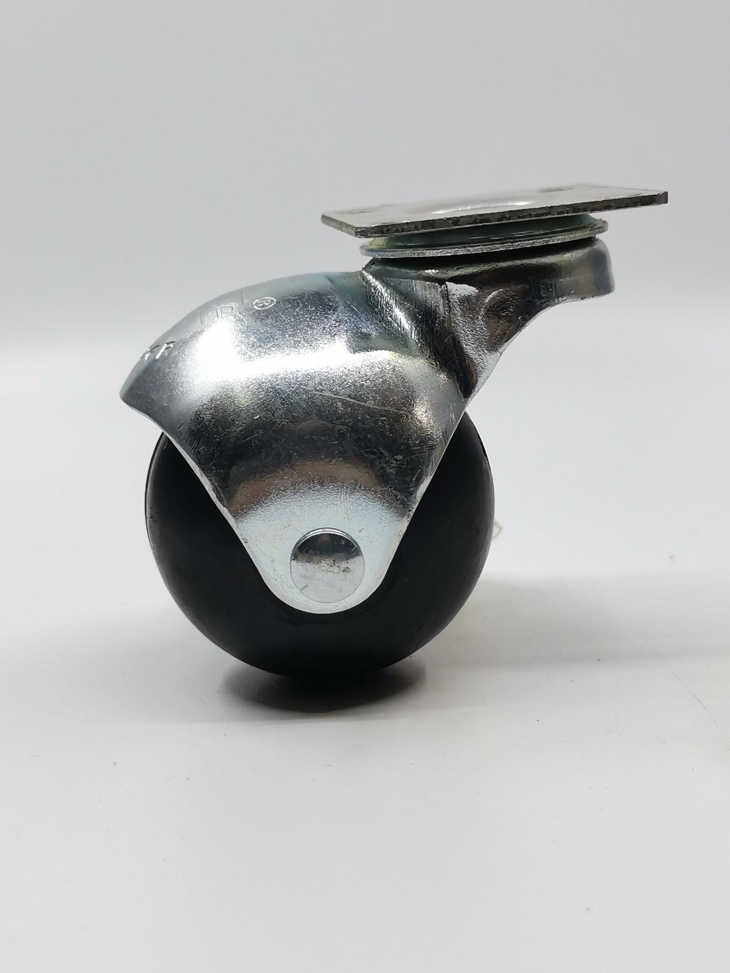 厂家供应地球轮1.5寸2寸家具轮大波轮青古镀镍镀铬沙发转椅脚轮