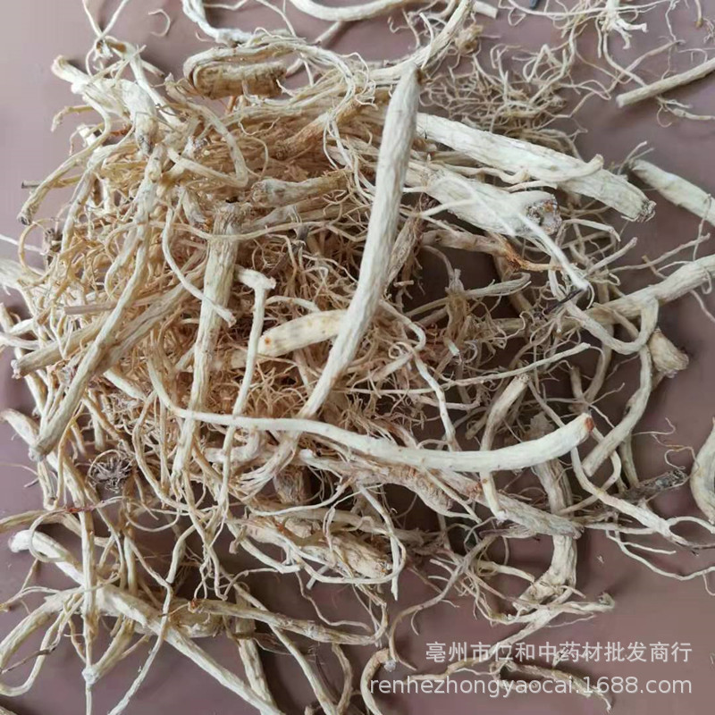 Northeast White Ginseng Rootlets Ren Shen Xu 6 Year Sun Dried Panax Ginseng 500g Culinary Herb quality and texture