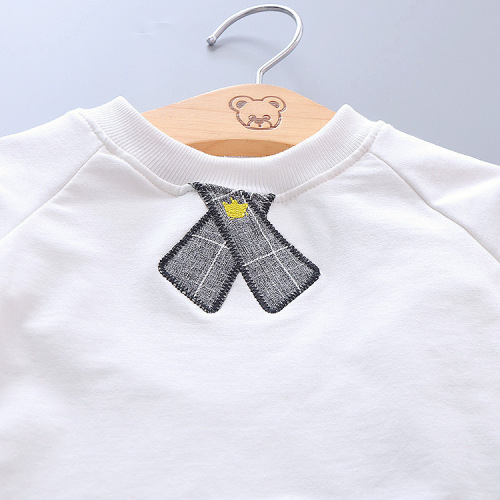 Baby Autumn Suit 2019 New Children's Korean Style Fashionable Boys Autumn Little Boy Suit Three-piece Set