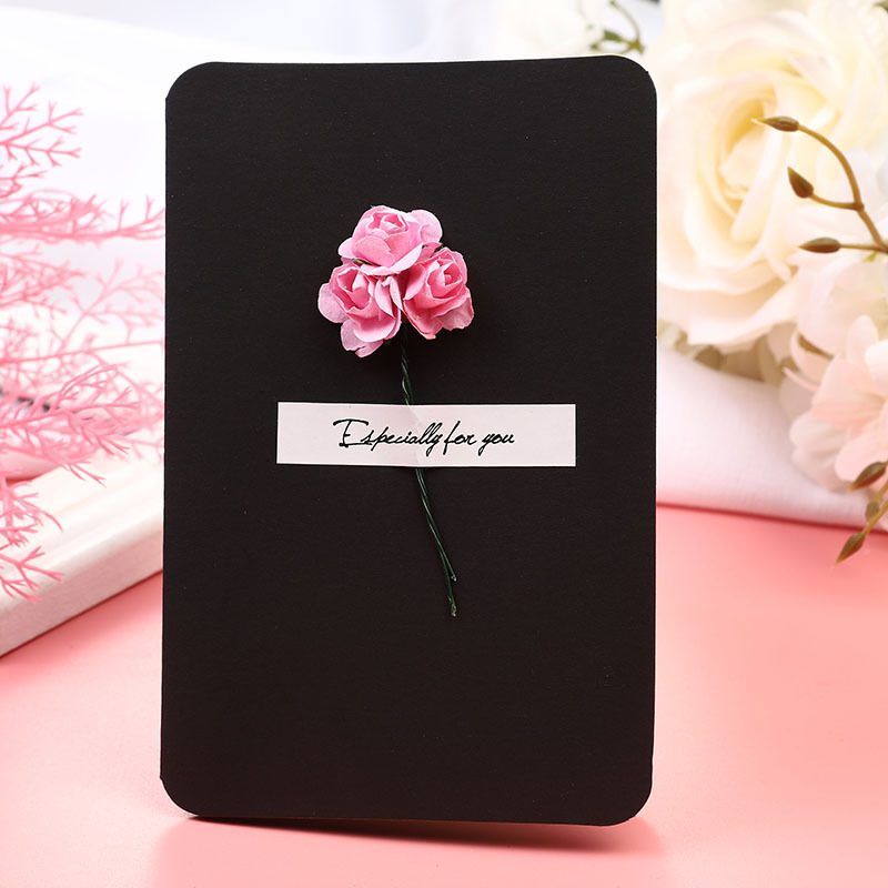 7g Weight Simple Style Flower Special Paper Daily Party Festival Card