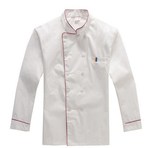 Chef's short-sleeved summer breathable white hotel work clothes half-sleeved long-sleeved kitchen work clothes