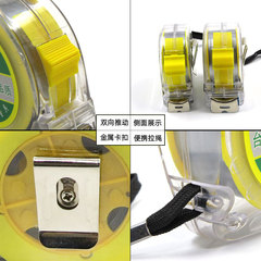 Measuring Tool Steel Tape Measure 3/5/7.5/10 Meter Anti-Fall Anti-Crushing Woodworking Home Decoration Metric Thick Transparent Meter Stick