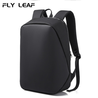 礼品背包定制笔记本电脑后开防盗背包商务简约休闲电脑包|ru