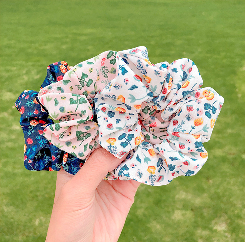 Nueva Moda Flores Dulces Scrunchies Baratos Por Mayor display picture 10