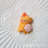 Cartoon resin with accessories, children's hair accessory, hairgrip, transport, handmade, crocodile