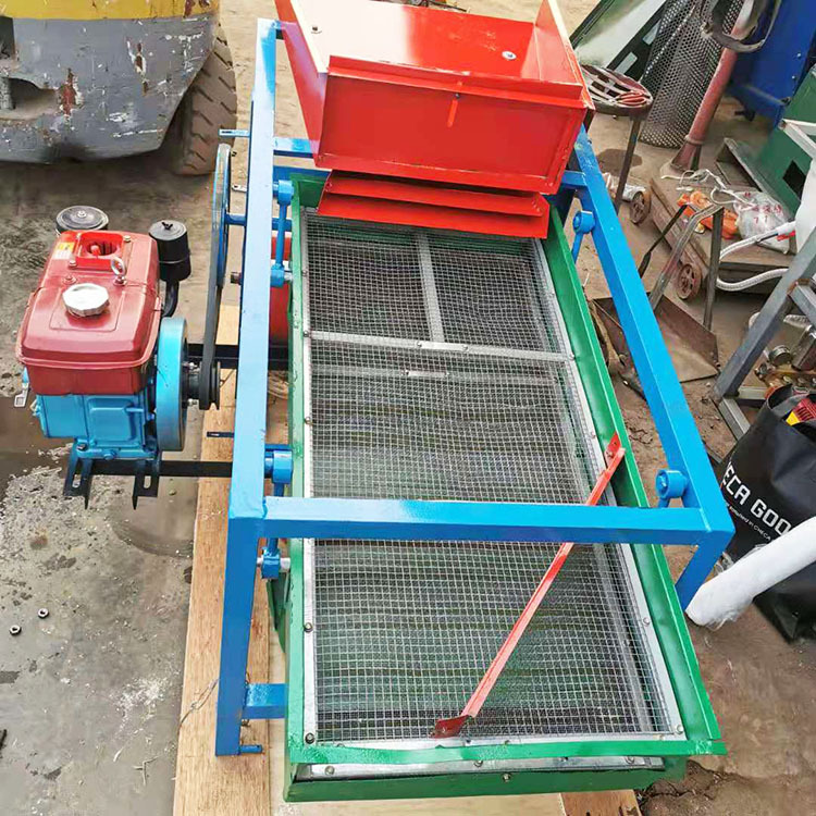 花生种筛选机广西黄豆清选机玉米小麦除杂筛选机家用粮食筛选机