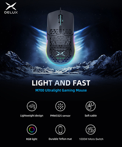 gaming mouse,wired mouse,rgb mouse,honeycomb mouse,lightweight mouse