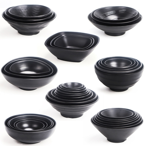 Melamine Tableware Face Bowl Noodle Restaurant Special Soup Noodle Rice Noodle Bowl Commercial Spicy Hot Pot Large Plastic Imitation Porcelain Japanese Soup Bowl