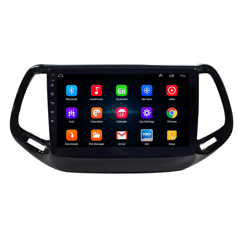 Aplicable a 17 Jeep Car Android navegación GPS todo en un coche Bluetooth revertir imagen MP5