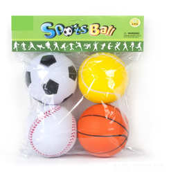 儿童pu球 婴儿小皮球 足球 篮球 棒球运动球赠品礼品3寸半玩具球