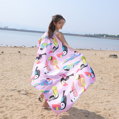 Ethnic style scarf seaside travel beach towel printed silk scarf sun protection shawl twill gauze scarf manufacturer wholesale direct sale