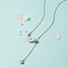 The new shell small daisy stretch necklace cute Japanese and Korean student personality female girlfriends cold light wind gifts to girlfriend