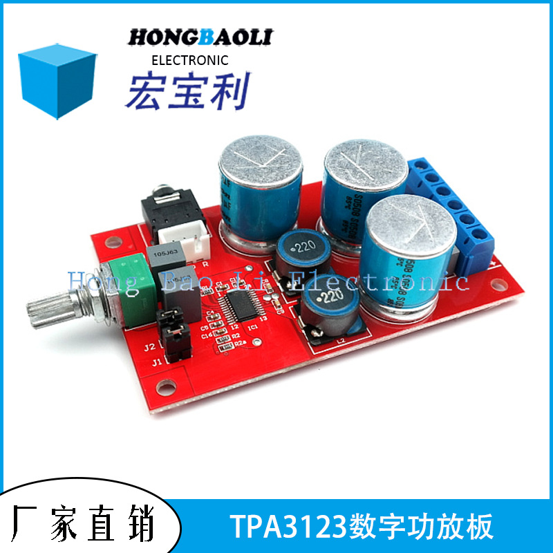 TPA3123数字功放板 功率超YDA138，TA2024 TDA7297