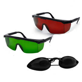 磁光OPT脱毛仪激光防护眼镜眼罩IPL美容仪器大排灯光谱仪带盒眼镜